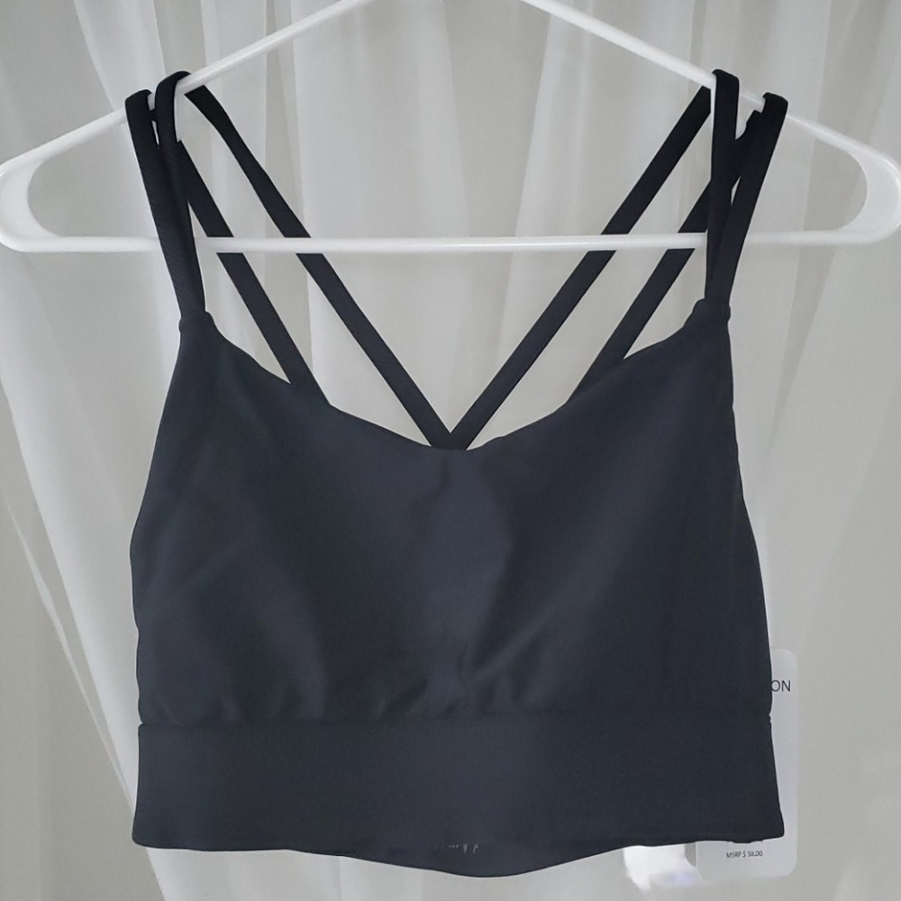 Vie Active Black Camo Bra